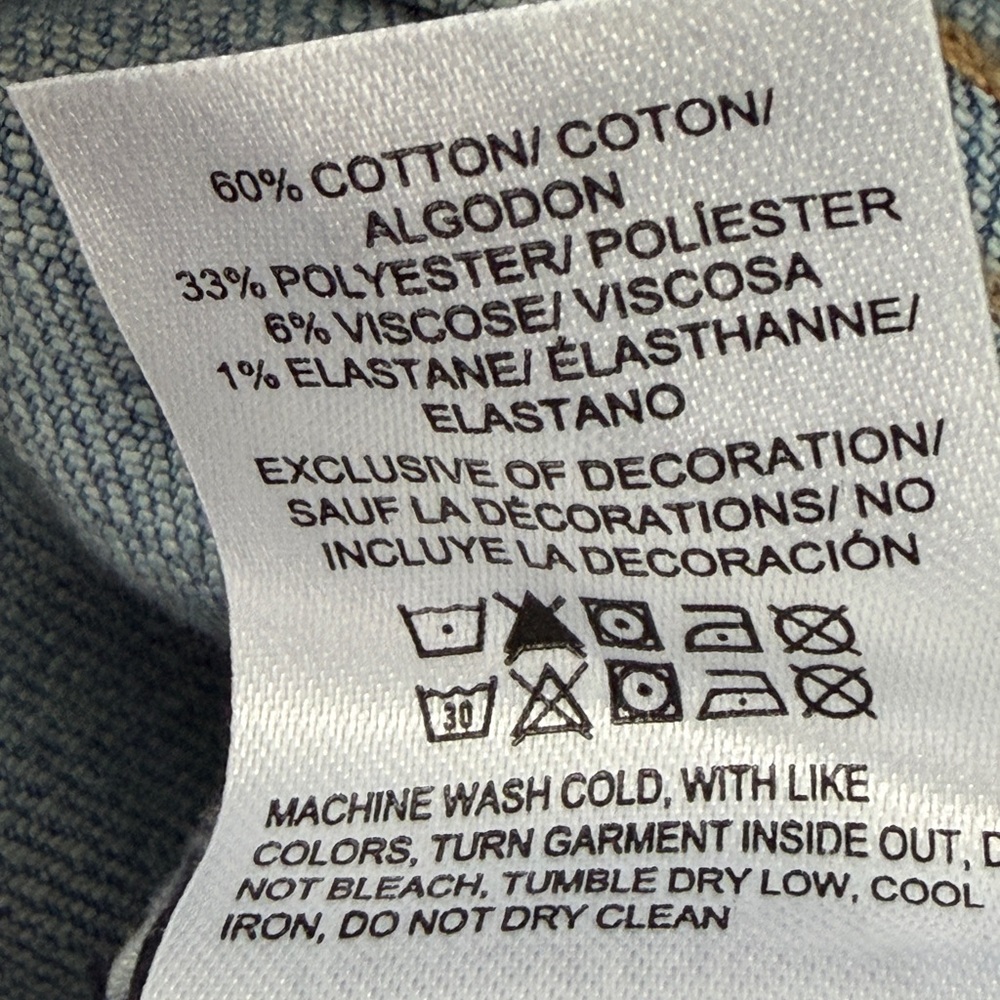 Lucky Brand Sweet Mid Rise Straight Jeans Womens 16 Light Blue Excellent Denim - Picture 9 of 9